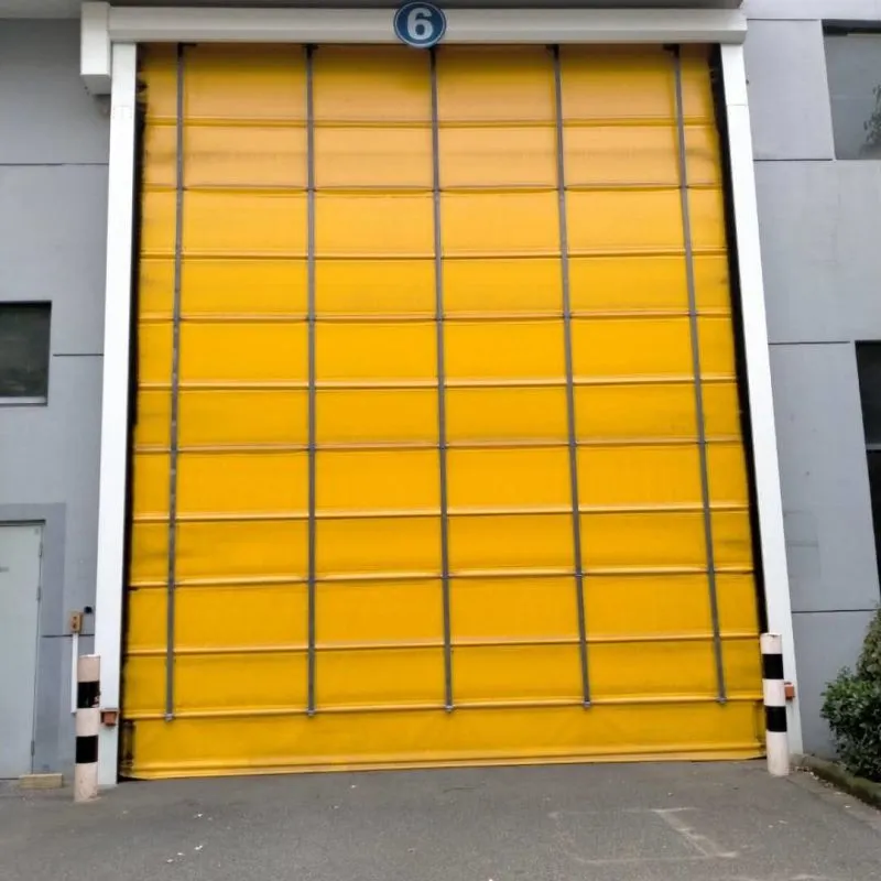 透明入口堆积门